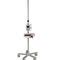 Iv Pole On Casters Sr Series A Da Medical Wall Mounted Hook