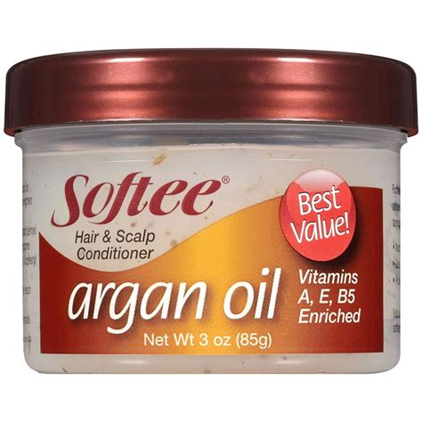 Softee Argan Oil Hair And Scalp Conditioner 3 Oz