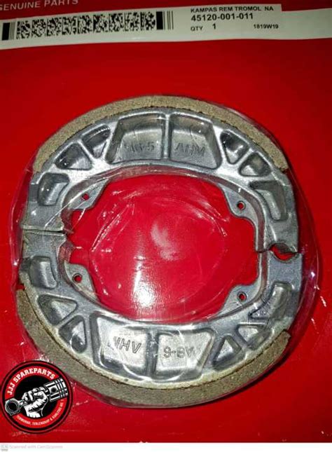 KAMPAS REM TROMOL HONDA SUPRA X FIT GRAND KARISMA REVO FI BLADE 45120