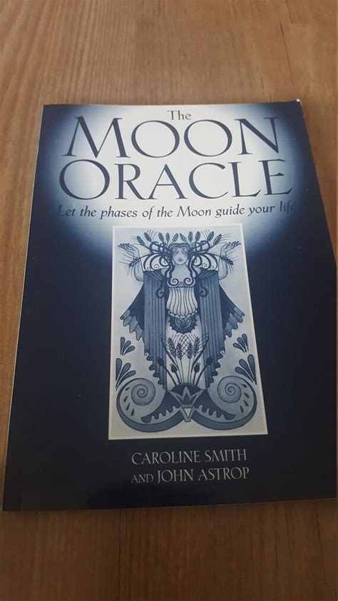 The Moon Oracle Caroline Smith And John Astrop Book 2000 Etsy