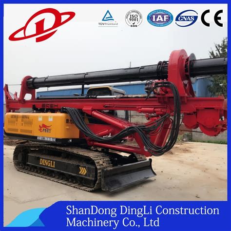 Crawler Hydraulic Rotary Excavating Piling Rig For Port And Wharf