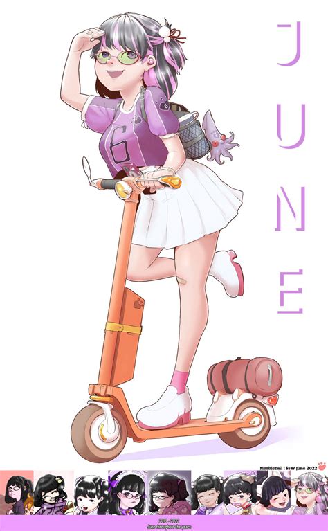 SFW June By NimbleTail Hentai Foundry