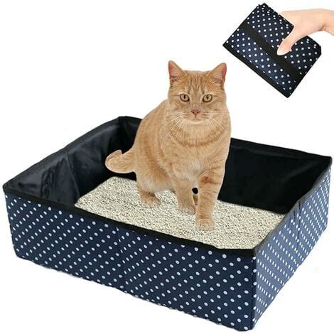 Pc Bac Liti Re Pour Chat Pliable Portable Liti Re De Voyage Pour