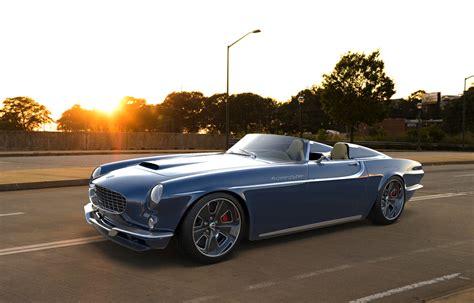 Electric Volvo P1800 Restomod Build For Client On Behance