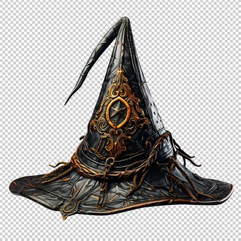 Premium PSD | Witches hat cutout