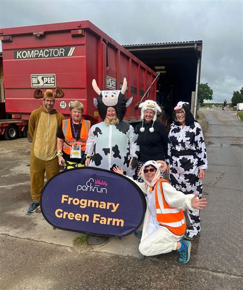 There’s A Moose Loose Aboot The … Farm Frogmary Green Farm Parkrun