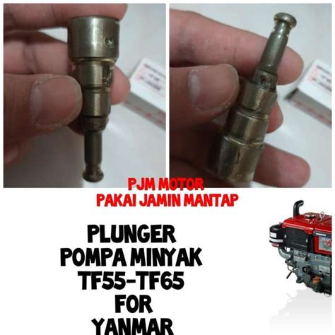 Jual Plunger Isi Pompa Minyak Solar Mesin Yanmar Tf55 Tf65 Di Seller