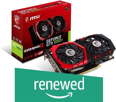 Amazon.com: MSI Gaming GeForce GTX 1050 Ti 4GB GDRR5 128-bit HDCP ...