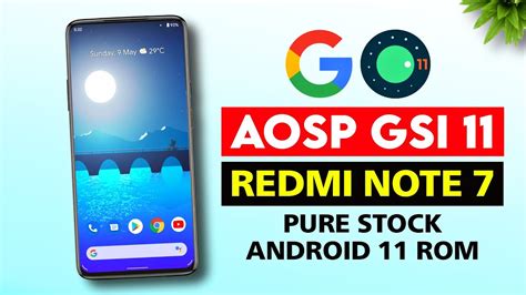 Pure Stock Android Gsi Rom For Redmi Note S Aosp Gsi