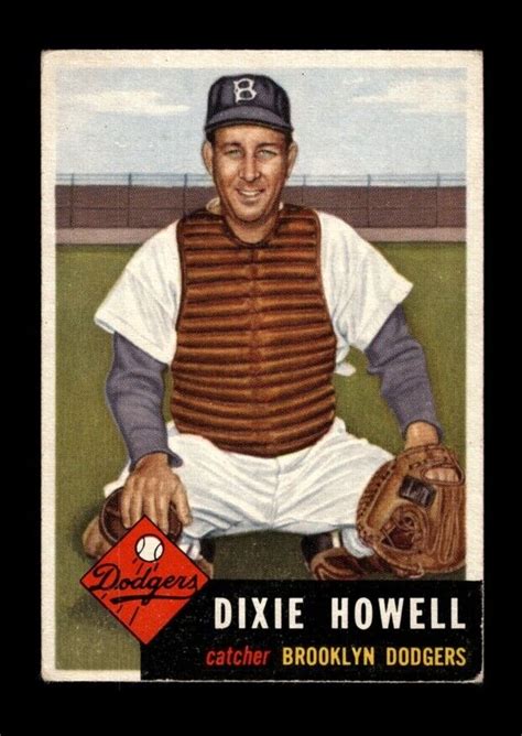 Topps Set Break Dixie Howell Vg Vgex Gmcards Ebay