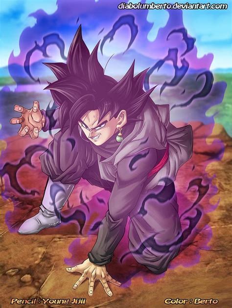 Black Goku 2 By Diabolumberto On Deviantart Anime Dragon Ball Super