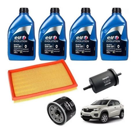 Kit Revis O Troca W Filtros Renault Kwid Parcelamento Sem