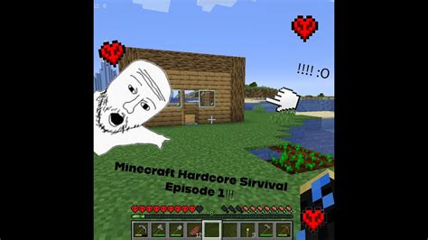 Minecraft Hardcore Ep 1 Youtube