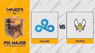 Cloud9 Vs Vitality Map 2 Anubis Pgl Cs2 Major Copenhagen 2024 Playoff