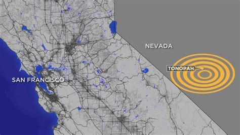 6.5 magnitude earthquake in Nevada felt across Bay Area and California ...