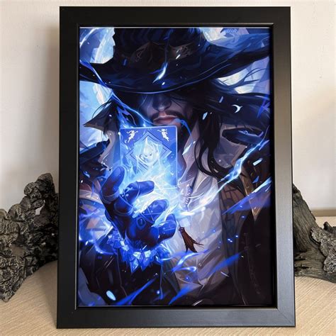 Twisted Fate League Of Legends Poster Epic Fantasy Shop