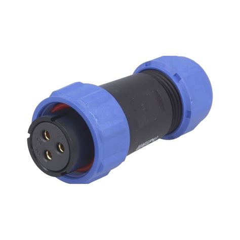 Weipu Sp S I N Waterproof Connector Female Poli Ring Mm Solder