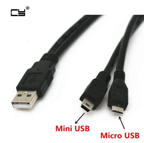 2 In 1 Combo Mini Usb Mini Usb And Micro Usb 20 Micro Usb 5 Pin