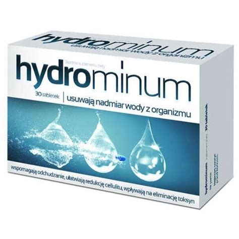 HYDROMINUM Nadmiar Wody W Organizmie 30 Tabletek 9697813784 Allegro Pl