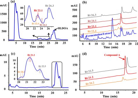 Purification Of Compound A Via Pre Hplc A First Round Of Purification Download Scientific