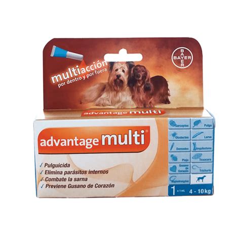 Advantage Multi Dog De 4 A 10 Kg 1 Pipeta Valnic Punto Vet