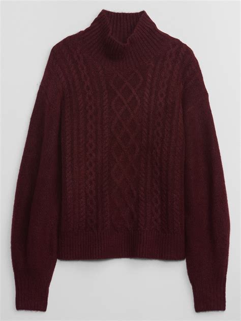 Relaxed Forever Cozy Cable Knit Sweater Gap Factory