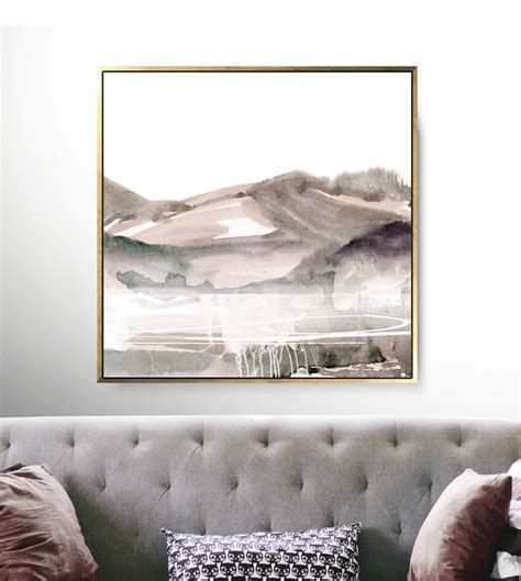 Large Landscape Painting, Large Wall Art, Large Abstract Painting ...