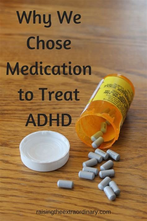 chose medication  treat adhd artofit