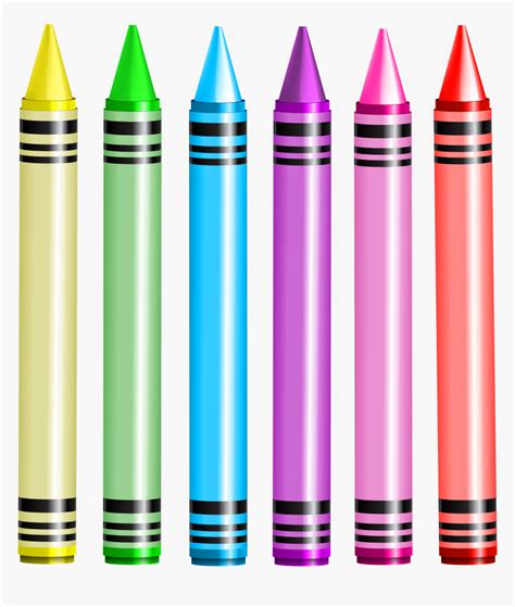 Crayons Png Transparent Clip Art Image - Crayon Clipart Png, Png Download - kindpng