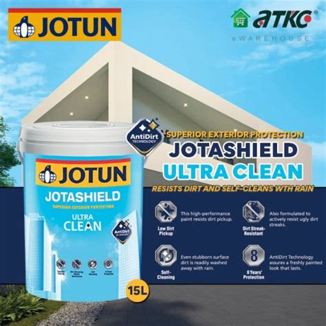 Jotun Jotashield Ultra Clean Superior Dirt Repellent Paint For Exterior L