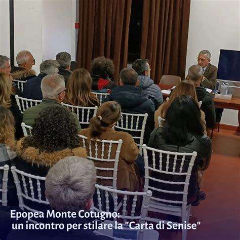 La Siritide Webtv Epopea Monte Cotugno Un Incontro Per