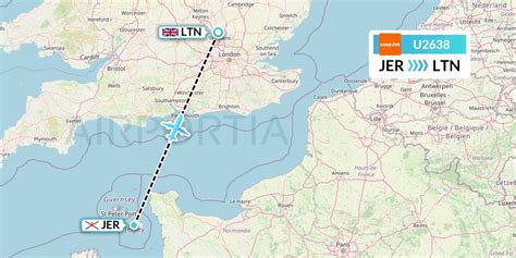 U2638 Flight Status EasyJet Jersey To London EZY638