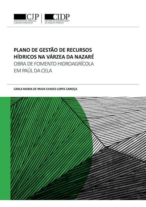 PDF PLANO DE GESTÃO DE RECURSOS HÍDRICOS NA VÁRZEA DA 2 Planos de