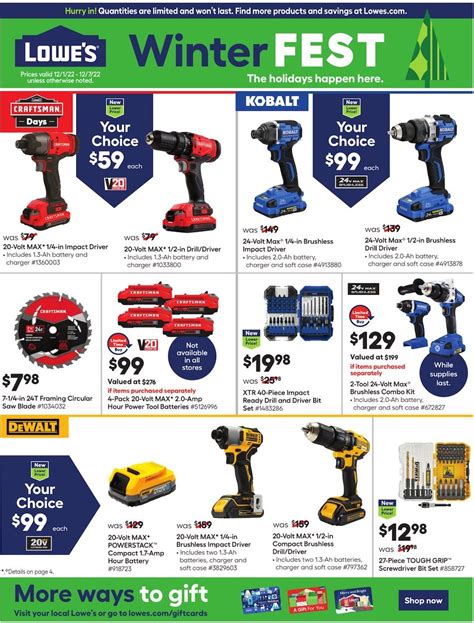 Lowe S Weekly Ad Dec 1 7 2022 WeeklyAds2