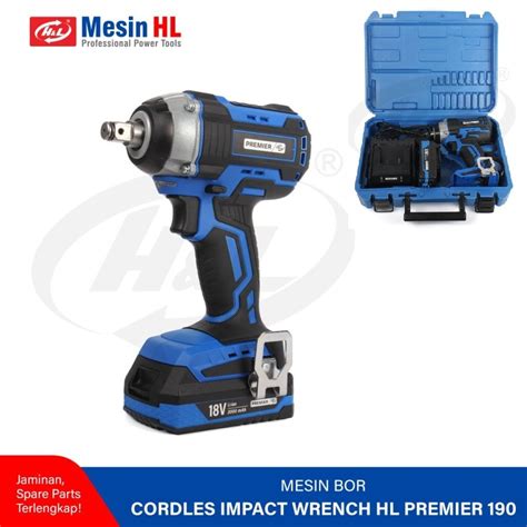 Jual Mesin Impact Baterai 280Nm Cordless Impact Wrench BRUSHLESS HL