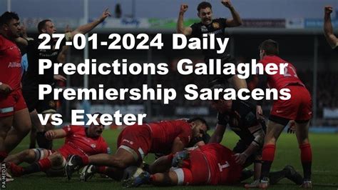 Rugby Predictions Saracens Vs Exeter