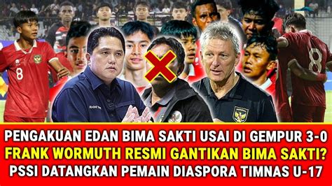 Akhirnya Resmi Frank Wormuth Ambil Alih Tempat Bima Sakti Pssi