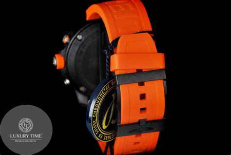 Breitling Professional Endurance Pro Orange Rubber Strap Mens Watch ...