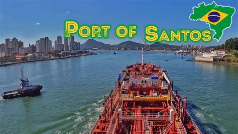 Timelapse Busiest And Largest Seaport In South America Port Of