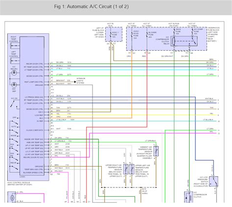 Diagram Schematic Air Conditioning Module