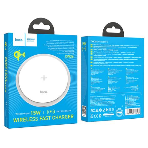 Hoco Wireless Charger CW26 Powerful 15W - Smart Electronix