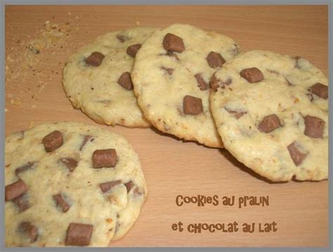 Cookies Au Pralin Et Chocolat Au Lait Recette Ptitchef