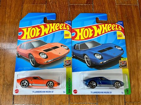 Lamborghini Miura Sv Hot Wheels Hobbies Toys Toys Games On Carousell