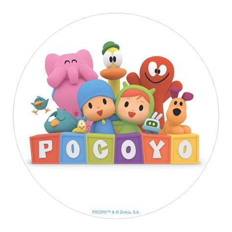 Oblea Para Tarta Con Dise O De Pocoyo