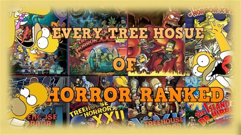 Every Treehouse Of Horror Ranked From Worst To Best Youtube