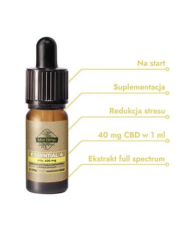 Max Hemp Essential 4 Cbd 4 Sklep EMPIK