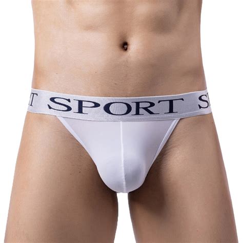 Bikini De Seda De Hielo Para Hombre Ropa Interior De Ba Adores Tanga De