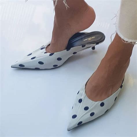 Buy Flat Pointed Toe Mules In Stock