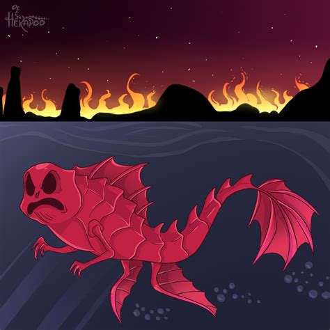 Godzilla Nes Red Aquatic By Hekapoo On Deviantart