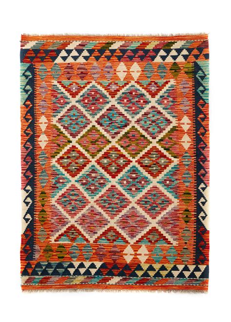 Alfombra Lana Kilim Herat 2 Multicolor Rectangular 100x150cm Leroy Merlin